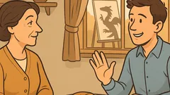 Vic: Tašča in zet sedita pri kosilu