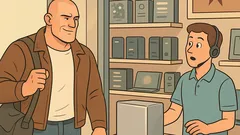 Vic: Kaj reče Bruce Willis v trgovini?